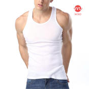 UNIFIT Plain White Tank Top Sando Shirt by MOSO