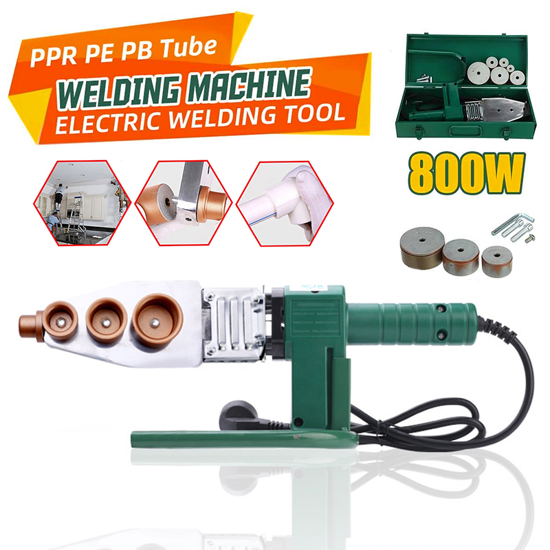 20 to 32mm Ppr Pipe Heating Machine 800W Welding Fusion Machine Heads