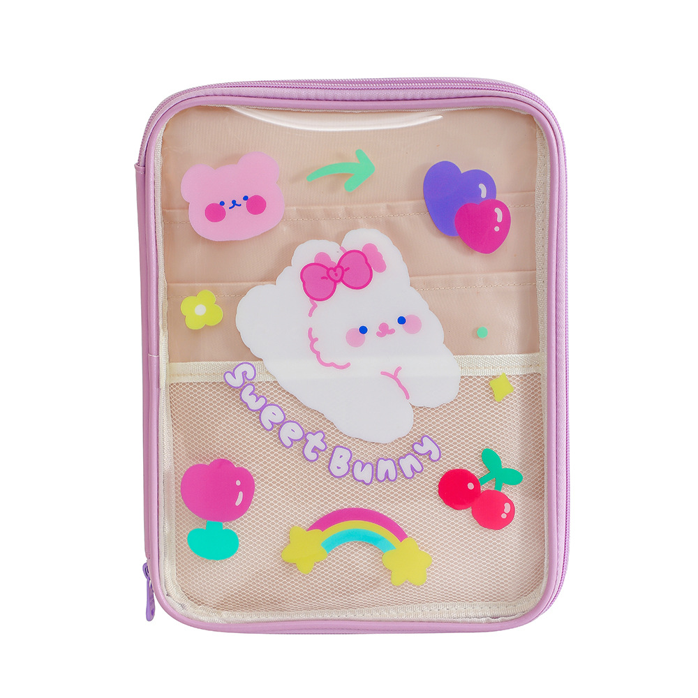 HOT） Girl Summer Cartoon Transparent Tablet Bag PVC Cute Little Tiger  Clutch 11 -Inch Tablet pc bag | Lazada PH