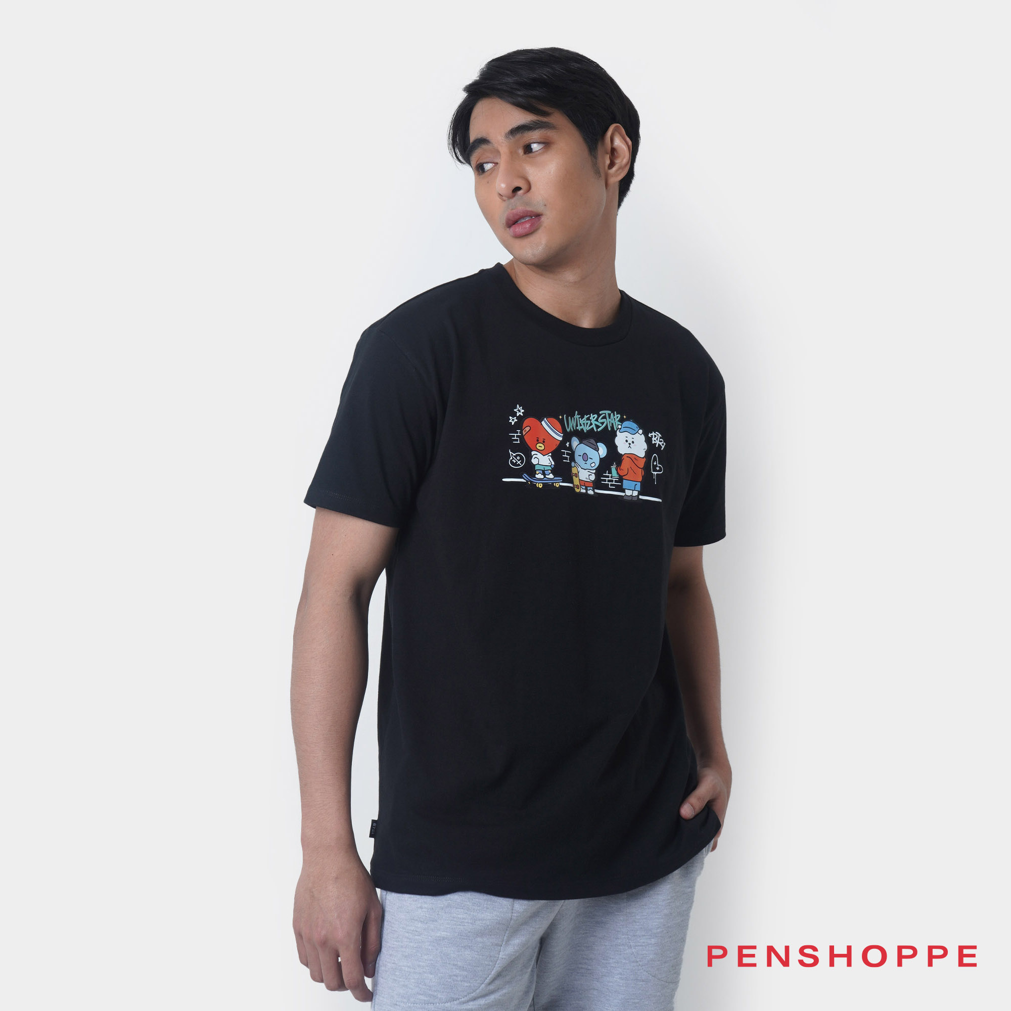 BT21 Relaxed Fit Graphic T-Shirt 