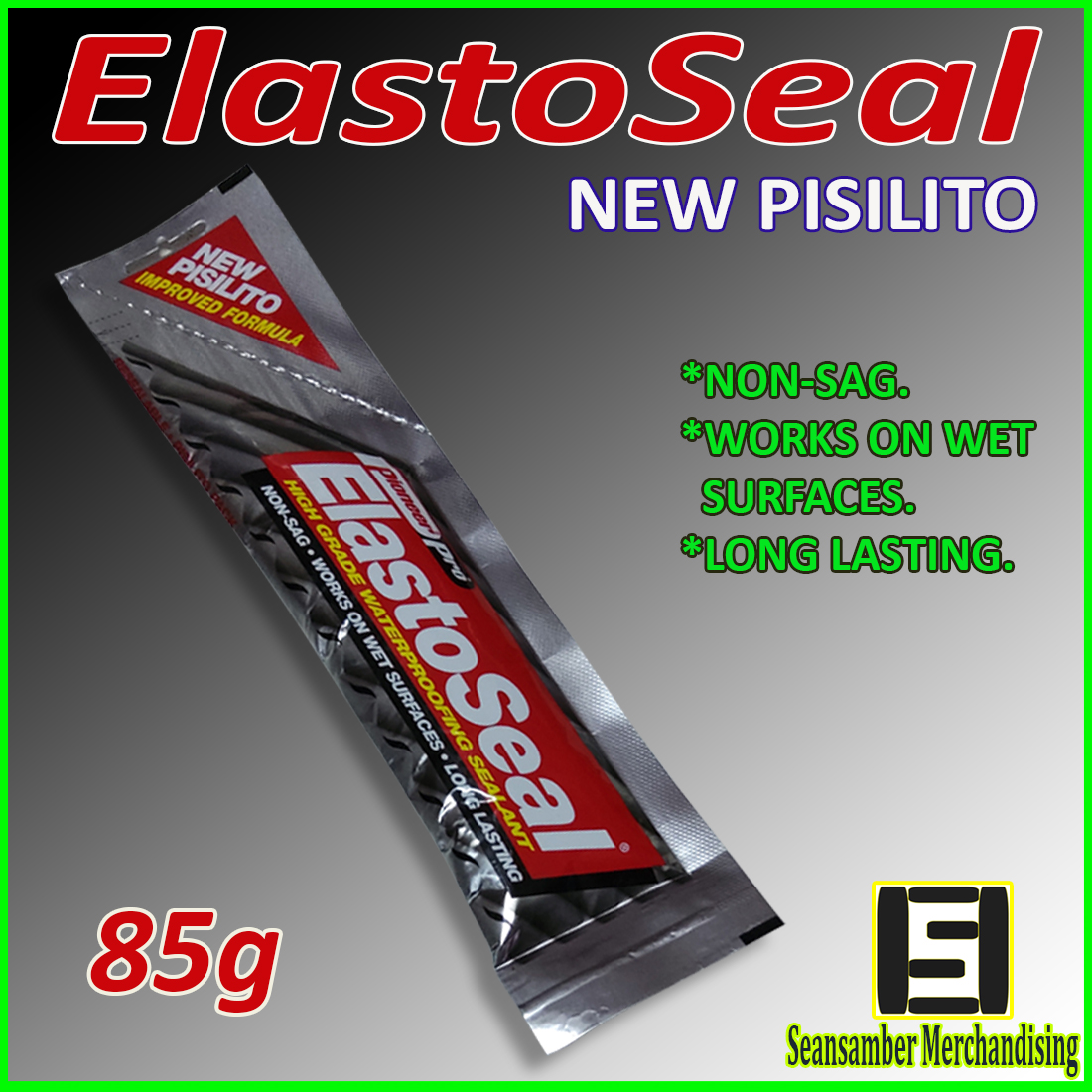 Pioneer Elastoseal High Grade Waterproofing Sealant 85g Pisilito Pack