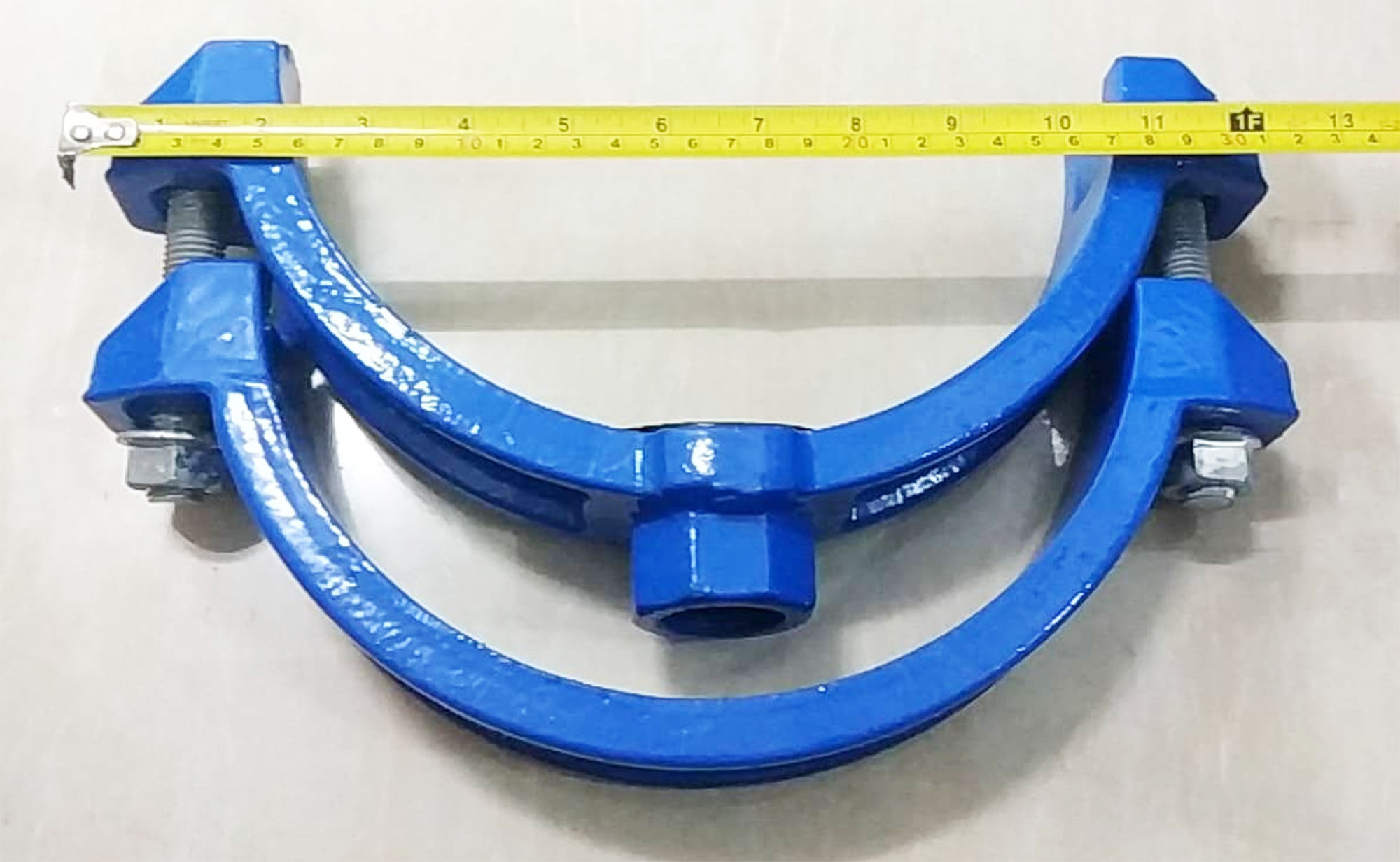 DUCTILE IRON SADDLE CLAMP 8" X 1" BLUE FOR WATER DISTRICT Lazada PH