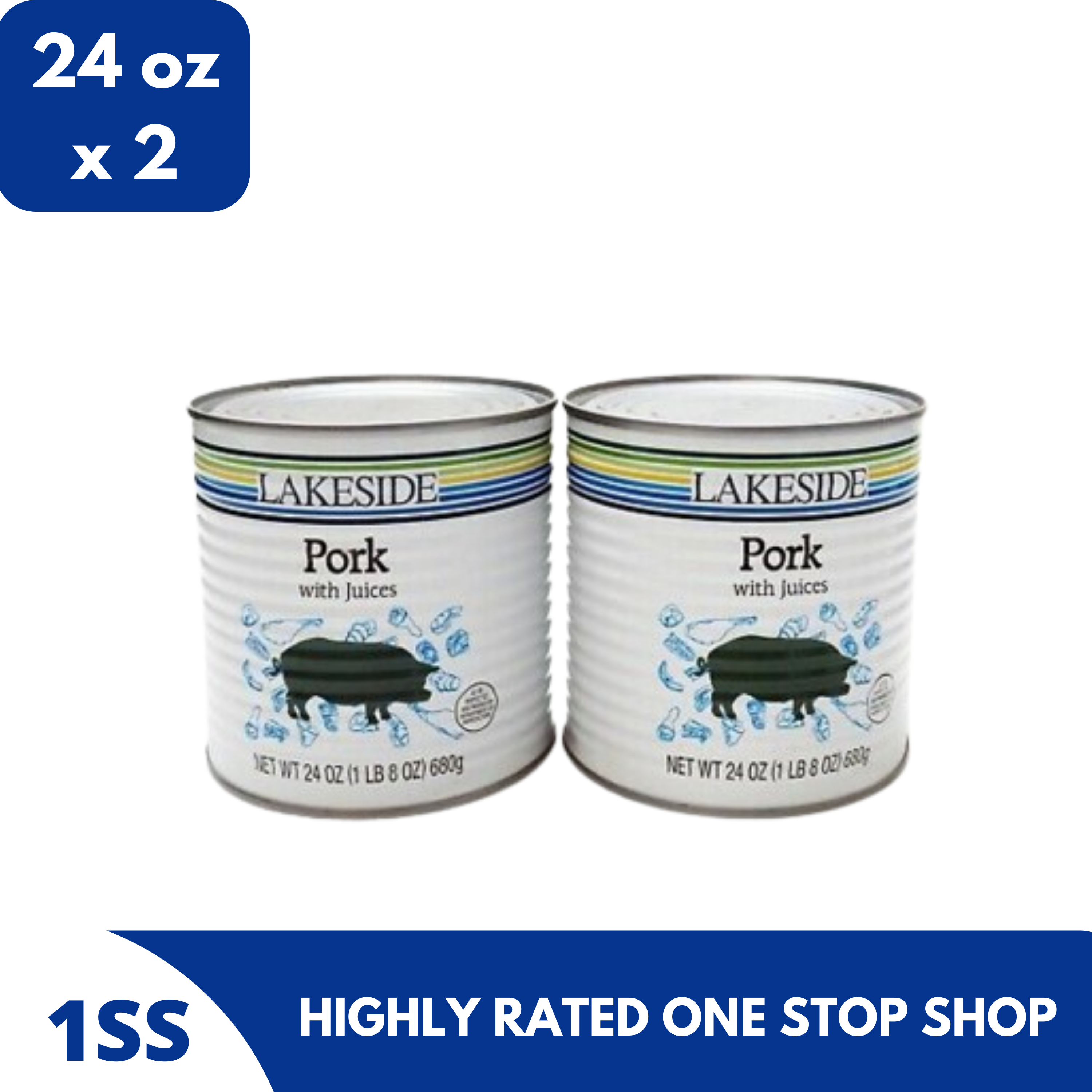 Lakeside Pork With Juice, 24oz set of 2 Lazada PH