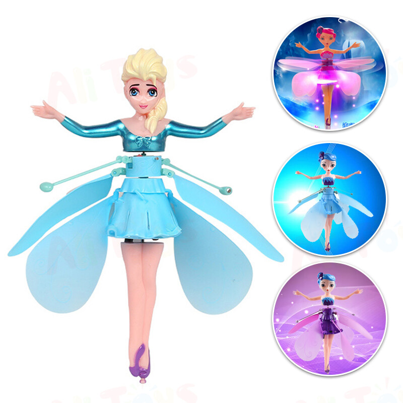 elsa flying fairy toy