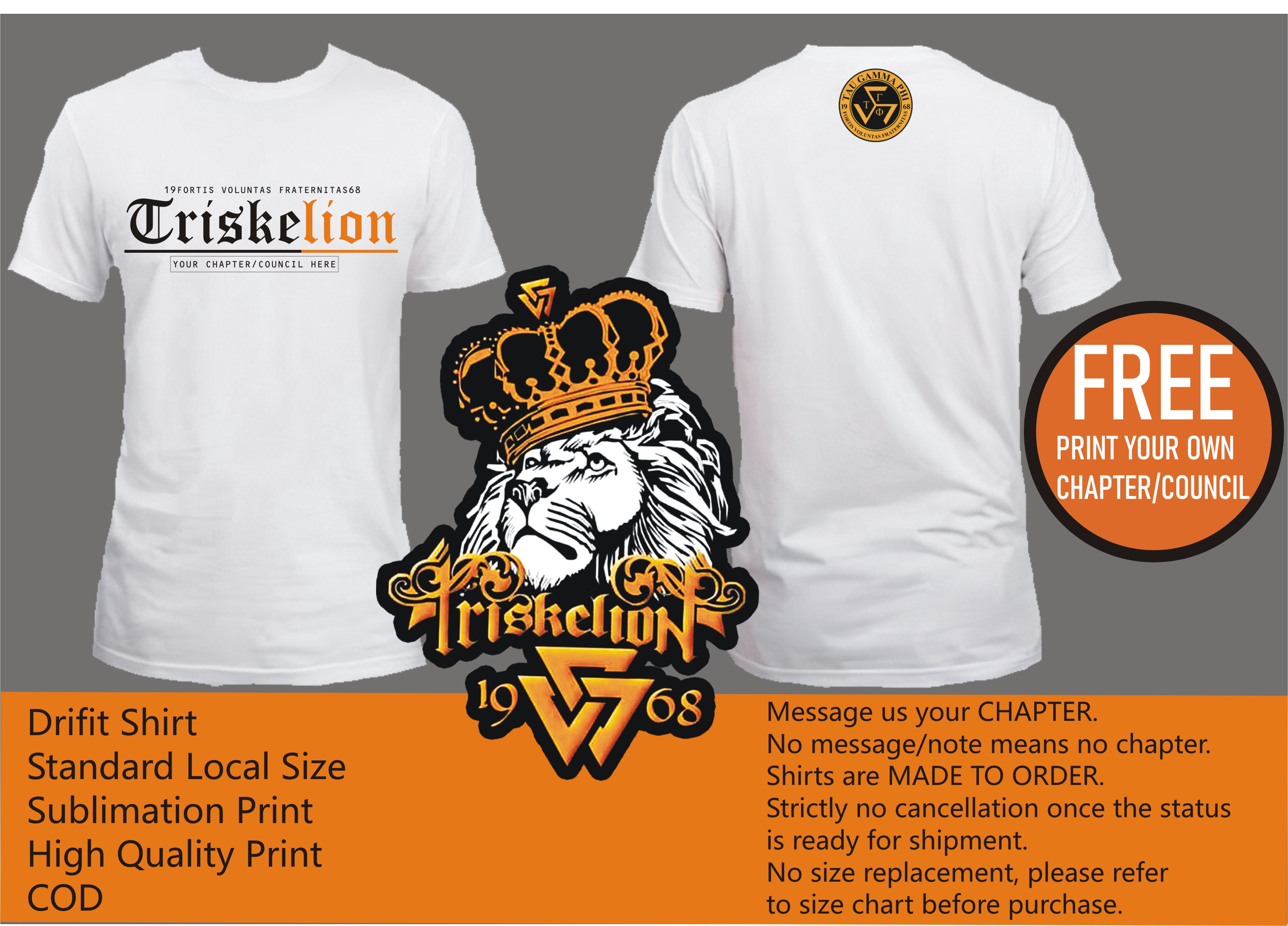 triskelion t shirt for sale