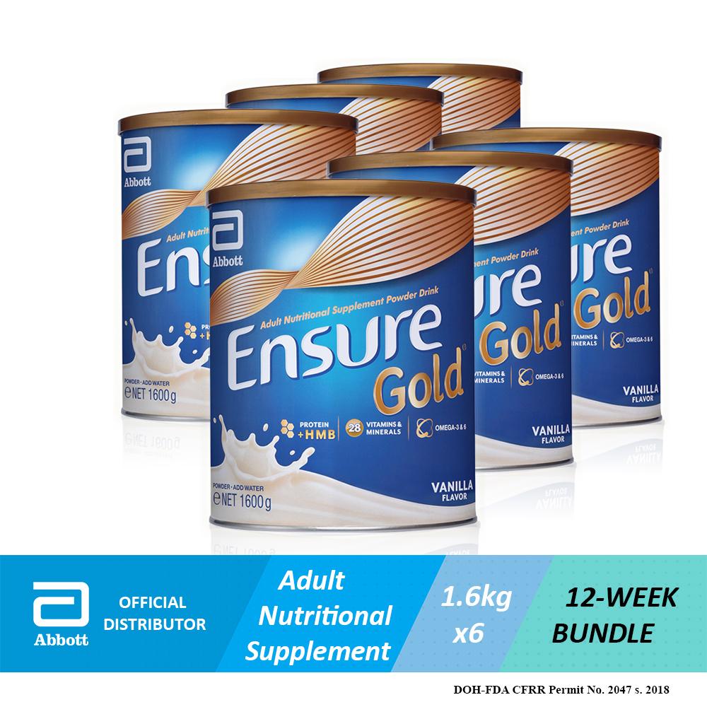 Ensure Gold HMB Vanilla 1.6kg Bundle of 6