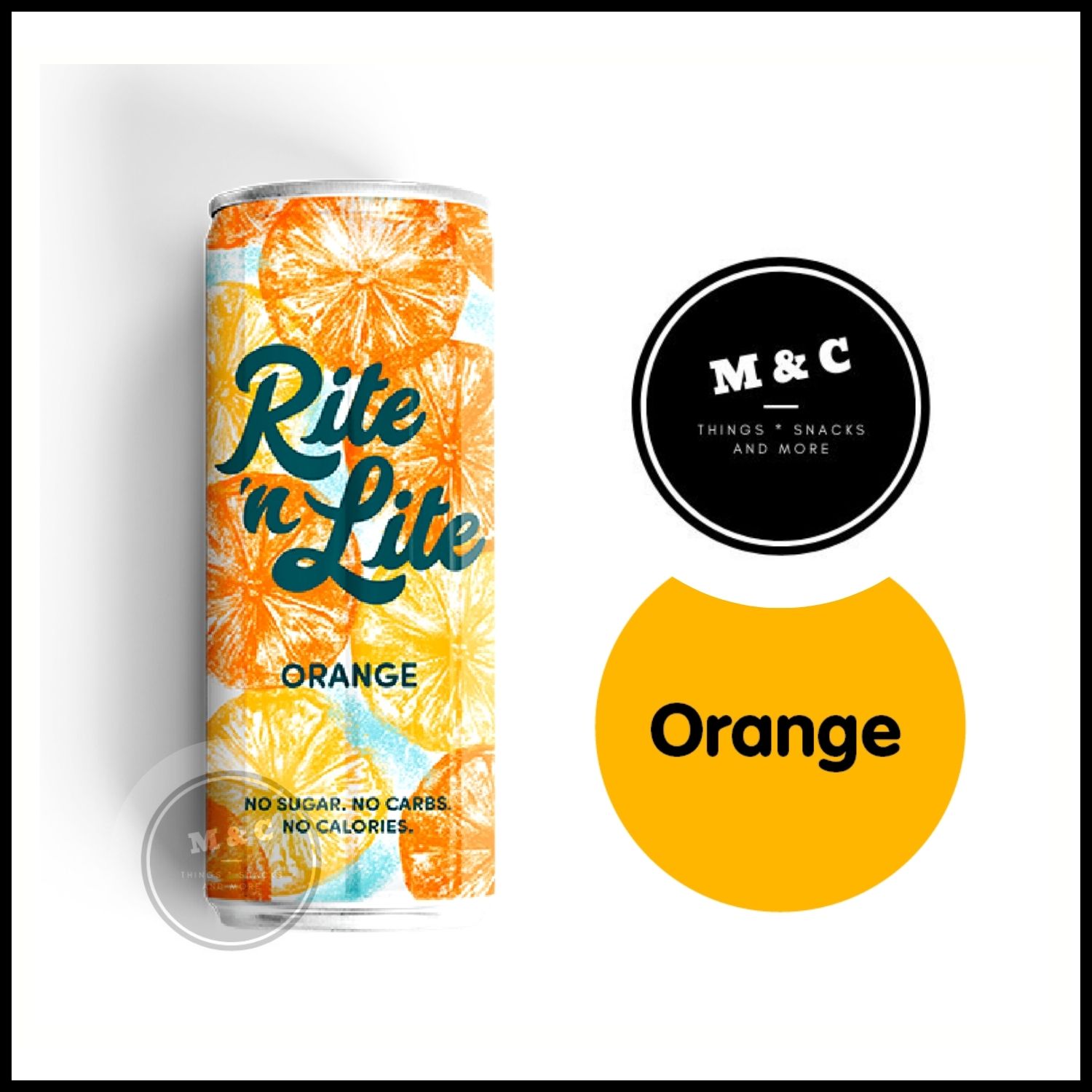 RITE 'N LITE KETO FRIENDLY CARBONATED DRINKS (ZRO CALORIES, ZERO SUGAR