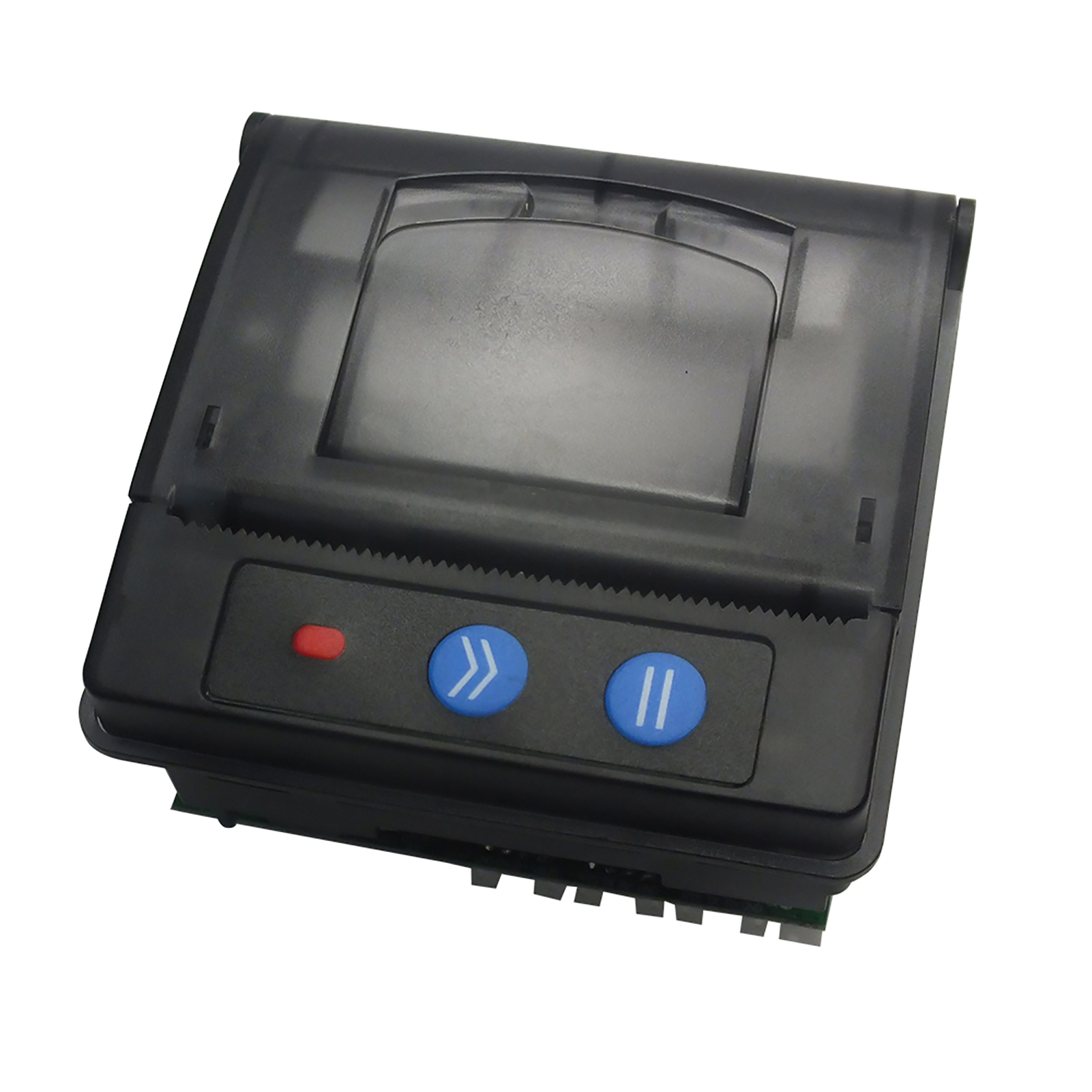GOOJPRT QR203 Printer Module 58mm Low Noise Direct Thermal Printing Mini Panel Mobile Receipt Printer Serial Interface RS-232C TTL USB
