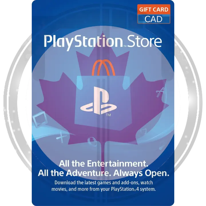 playstation store gift card canada