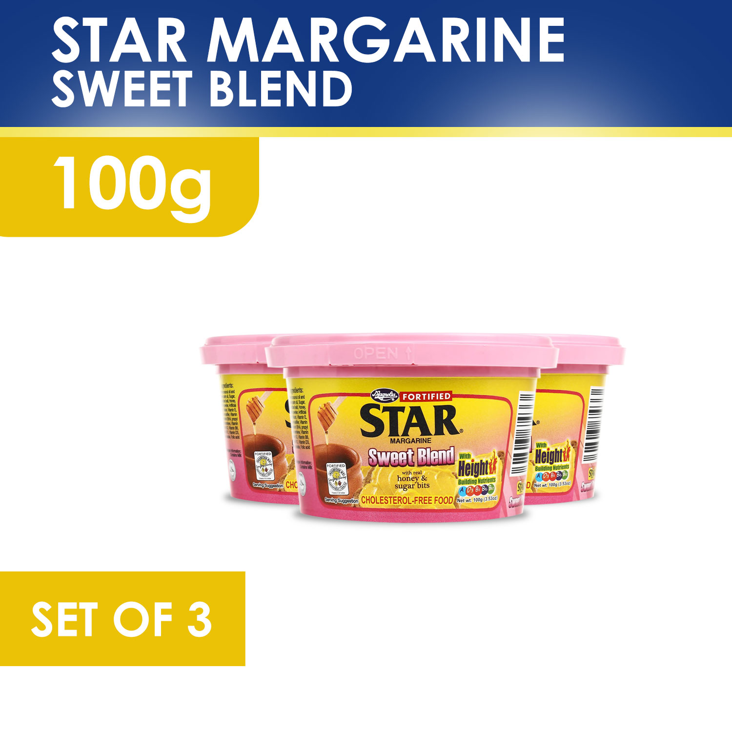 Star Margarine Sweet Blend (100g) Set of 3 | Lazada PH