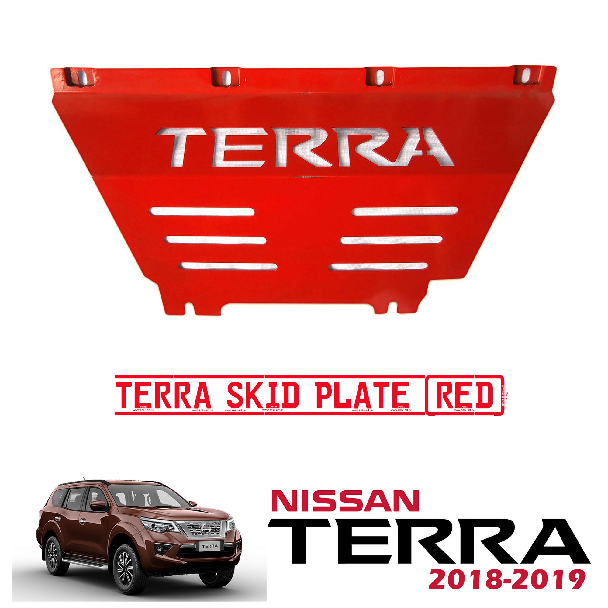 Skid Plate For Nissan Terra 2018-2019 (Red)	