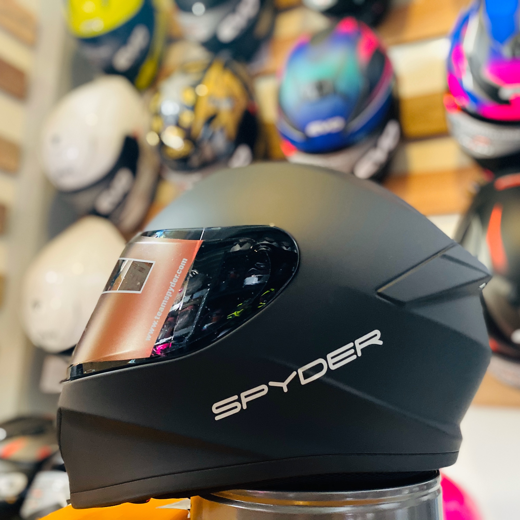 Spyder Spike2 Matte Black + Extra Clear 