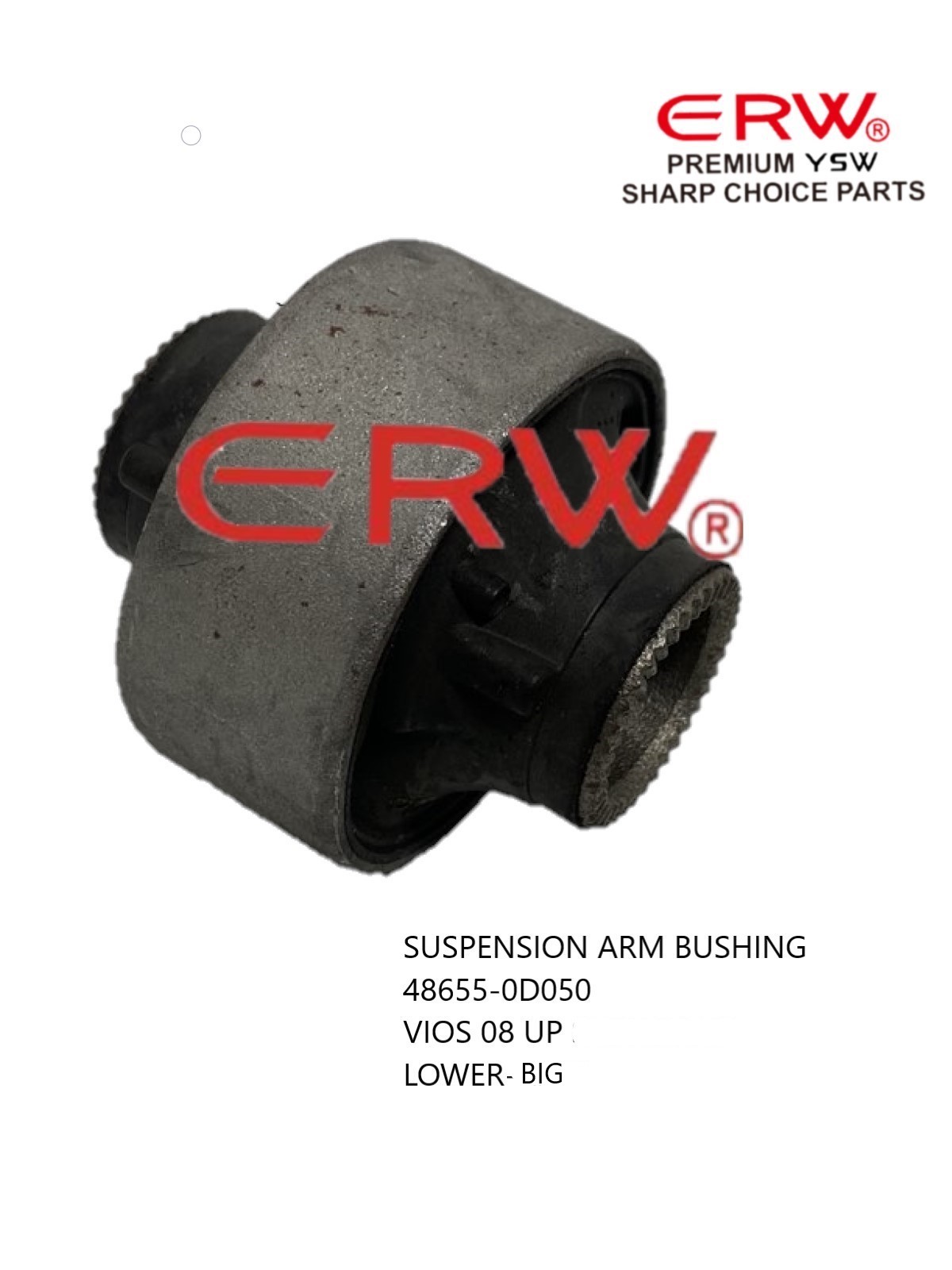 LOWER ARM BUSHING [NP] (486550D050) BIG TOY.ECHO,YARIS,VIOS 07UP