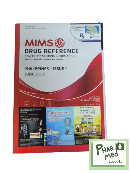 Med Reference MIMS DRUG REFERENCE JUNE 2022 (latest) | Lazada PH