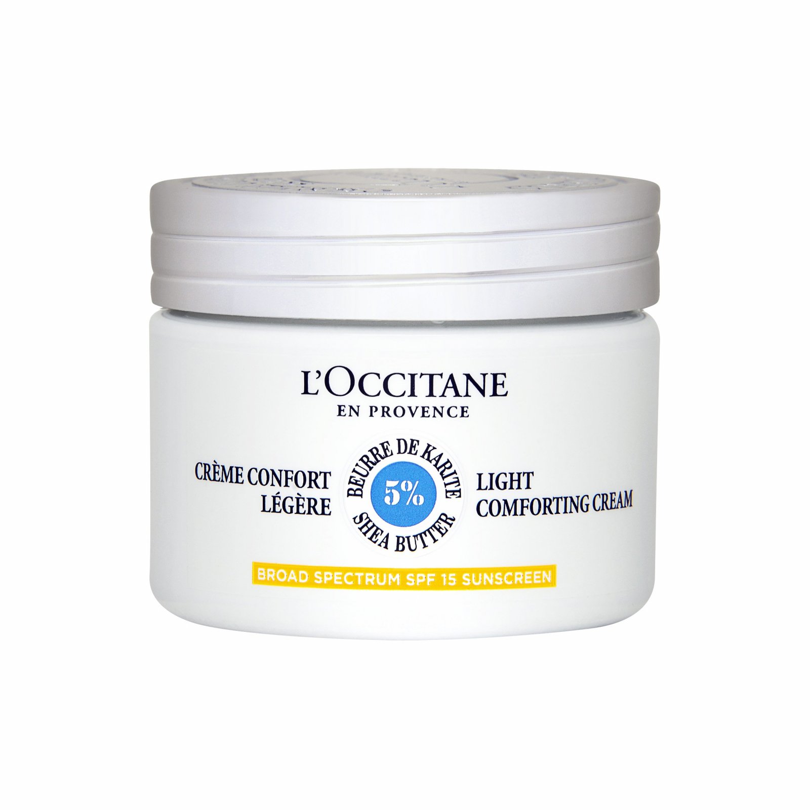 L'Occitane Shea Butter 5 Light Comforting Cream SPF15 50ml Facial