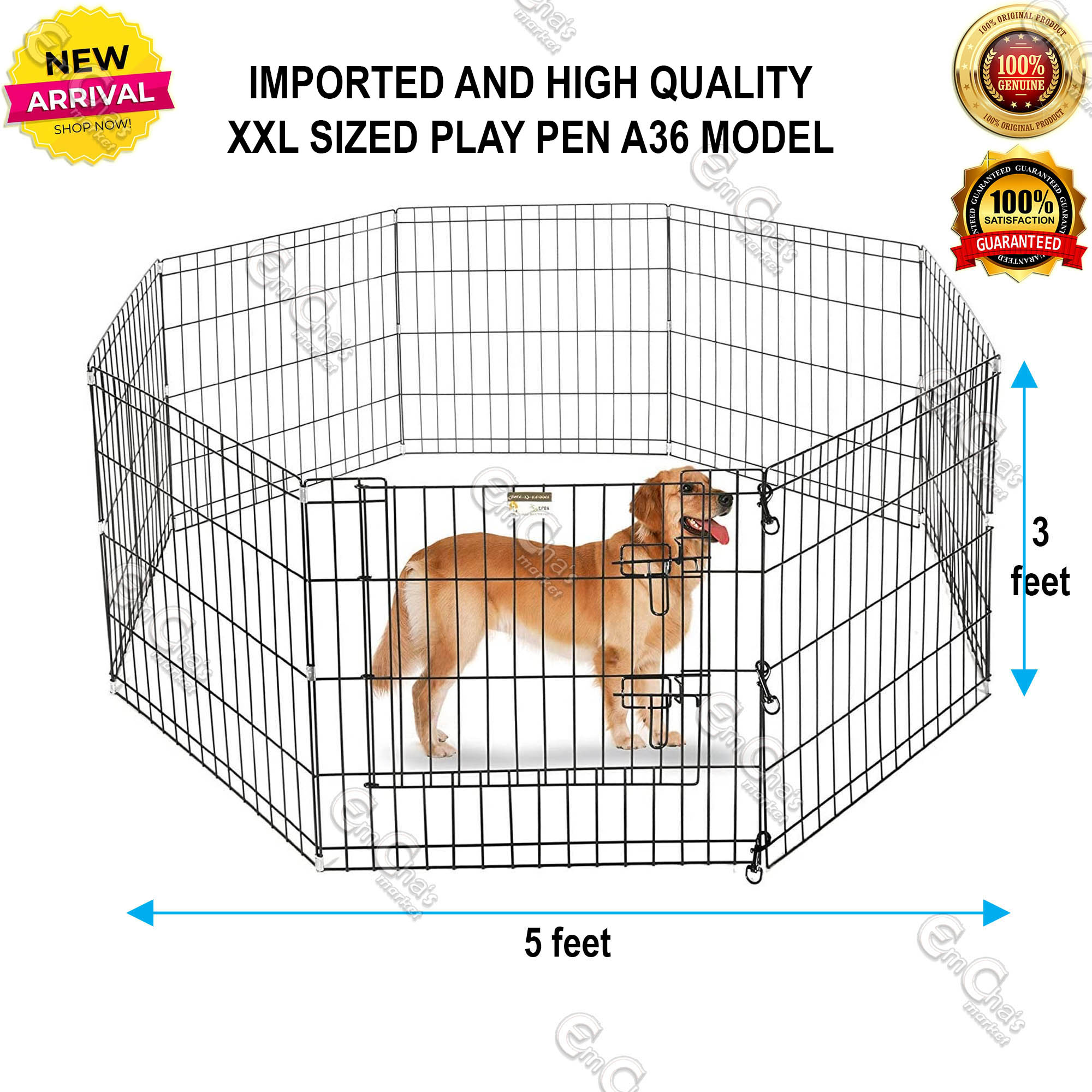 extra tall dog playpen
