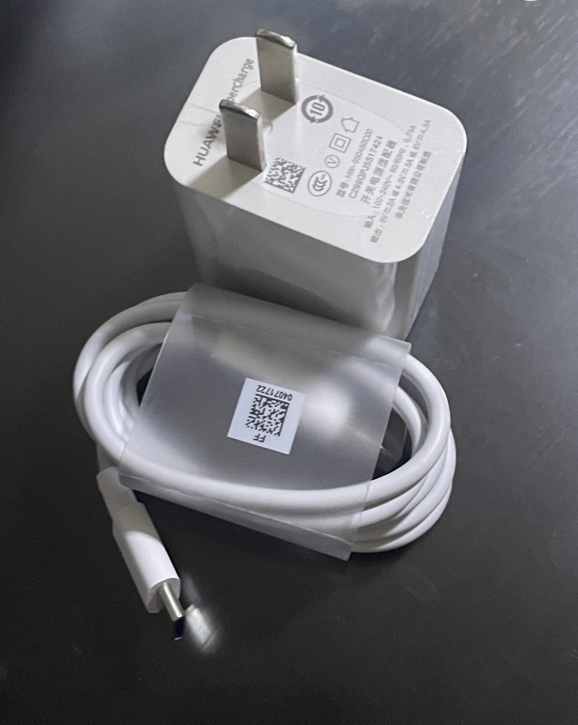 Câble USB Type C 1 Mètre Noir - Pour Huawei Nova 5T - Charge Et Données - Neuf