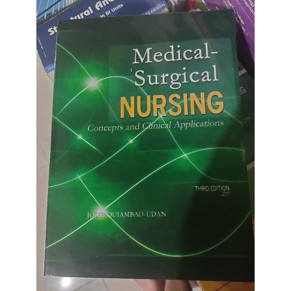 Medical Surgical Nursing Textbook and Workbook by Udan 3rd Edition
