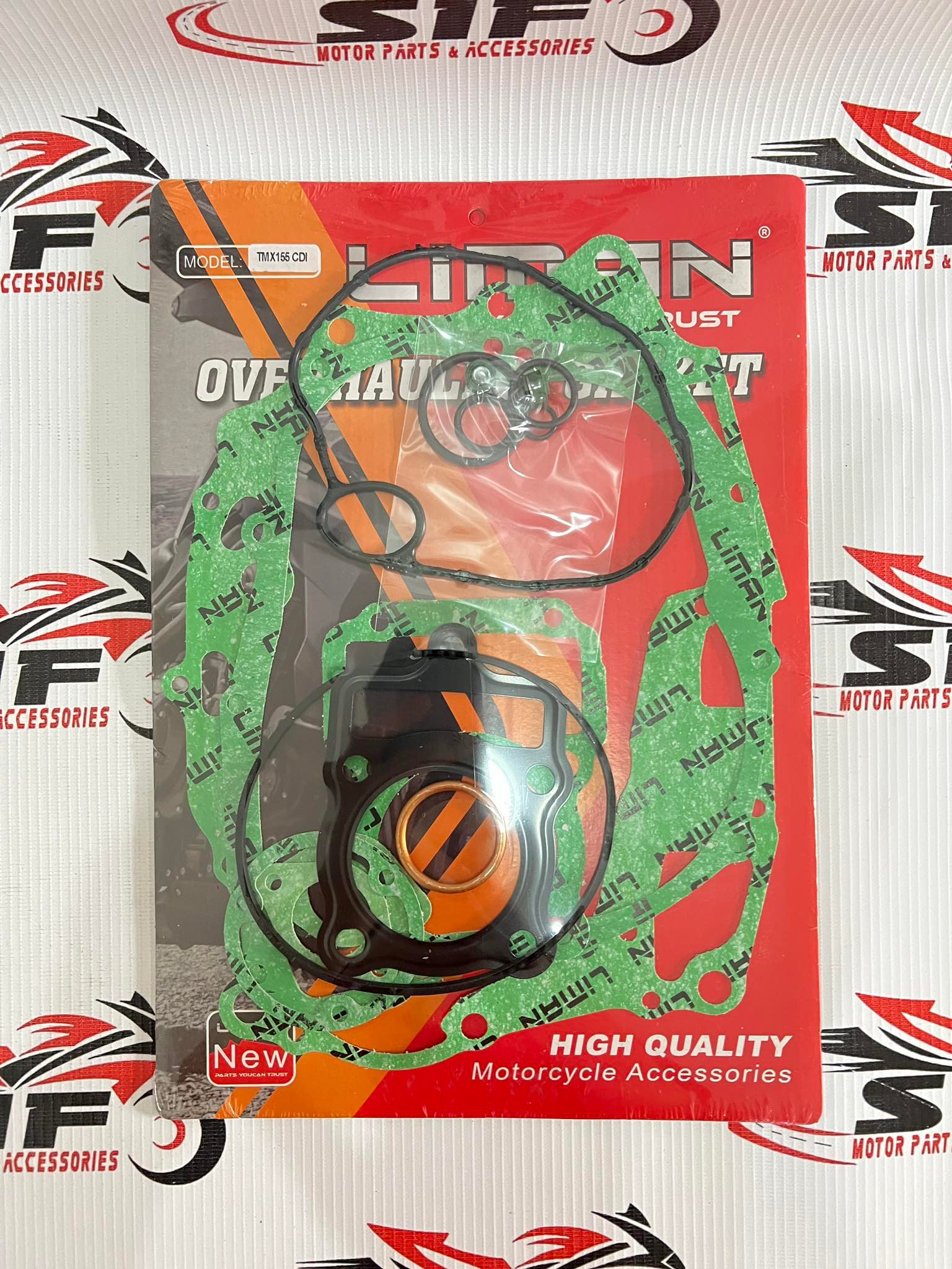 OVERHAULING GASKET WITH VALVE SEAL HONDA TMX 155 CDI LIMAN Lazada PH