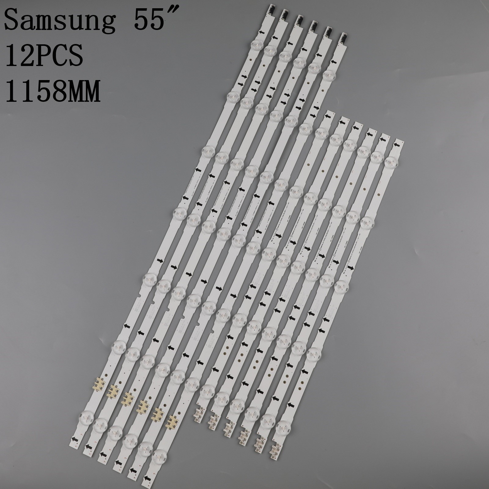 2pcs LED Strip 86led LJ64-03045A For Samsung 55'' TV LTA550HJ12 LTA550HQ14 new 