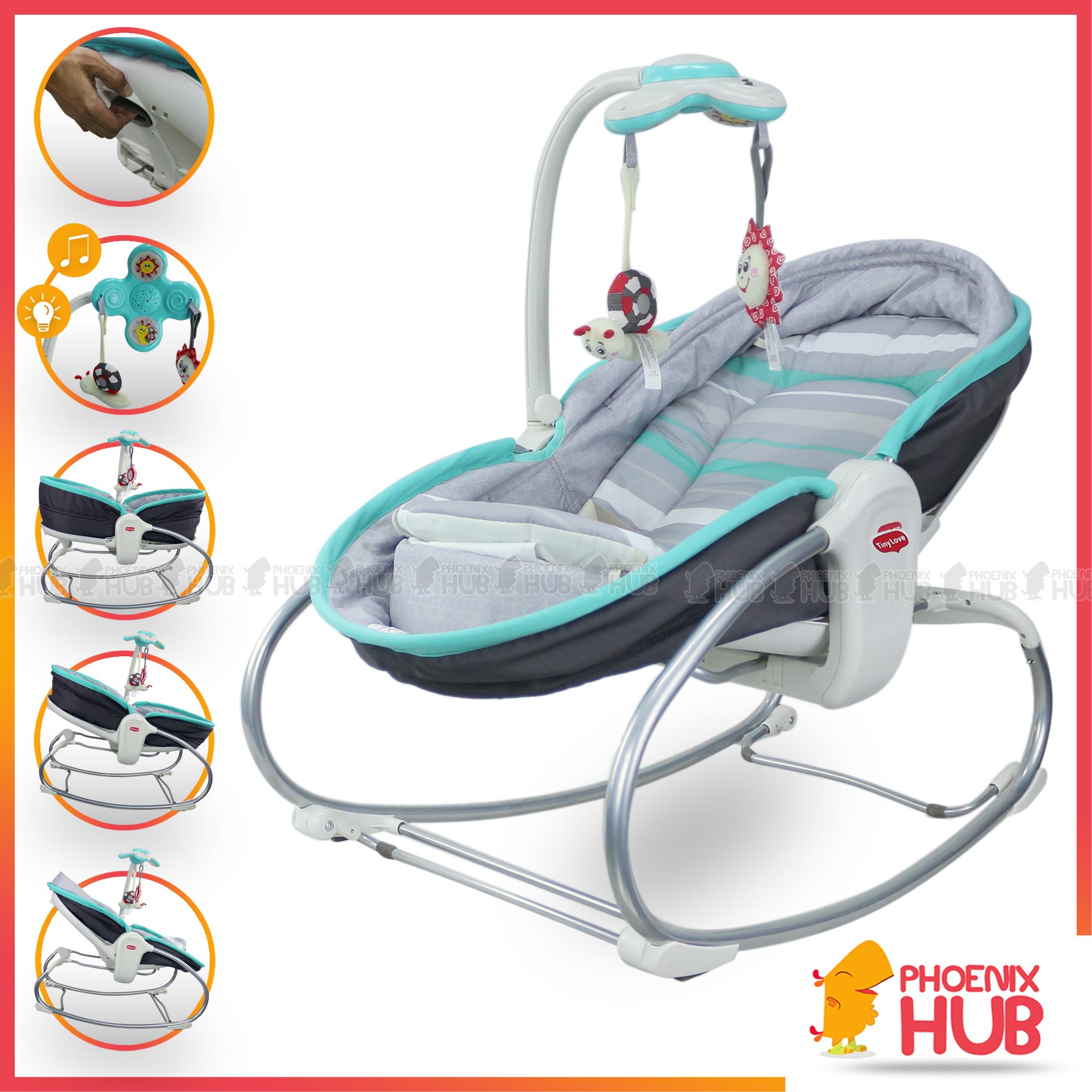 Phoenix Hub 3 In 1 Baby Music And Melody Bouncer Rocker And Bassinet Napper Travel Bassinet Rocking Sleeper