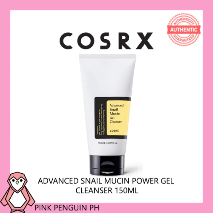 cosrx advanced snail mucin gel cleanser
