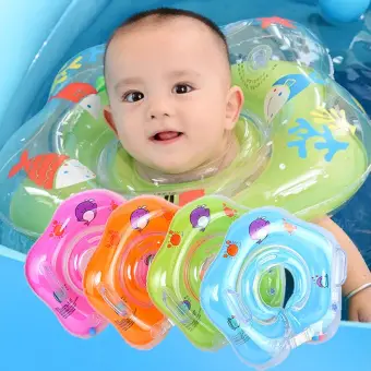 baby infant swimming neck