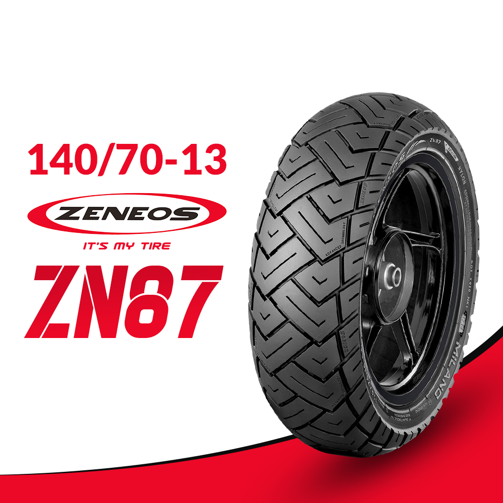 Zeneos Milano ZN87 140/70-13 Tubeless Motorcycles Tires Functional 
