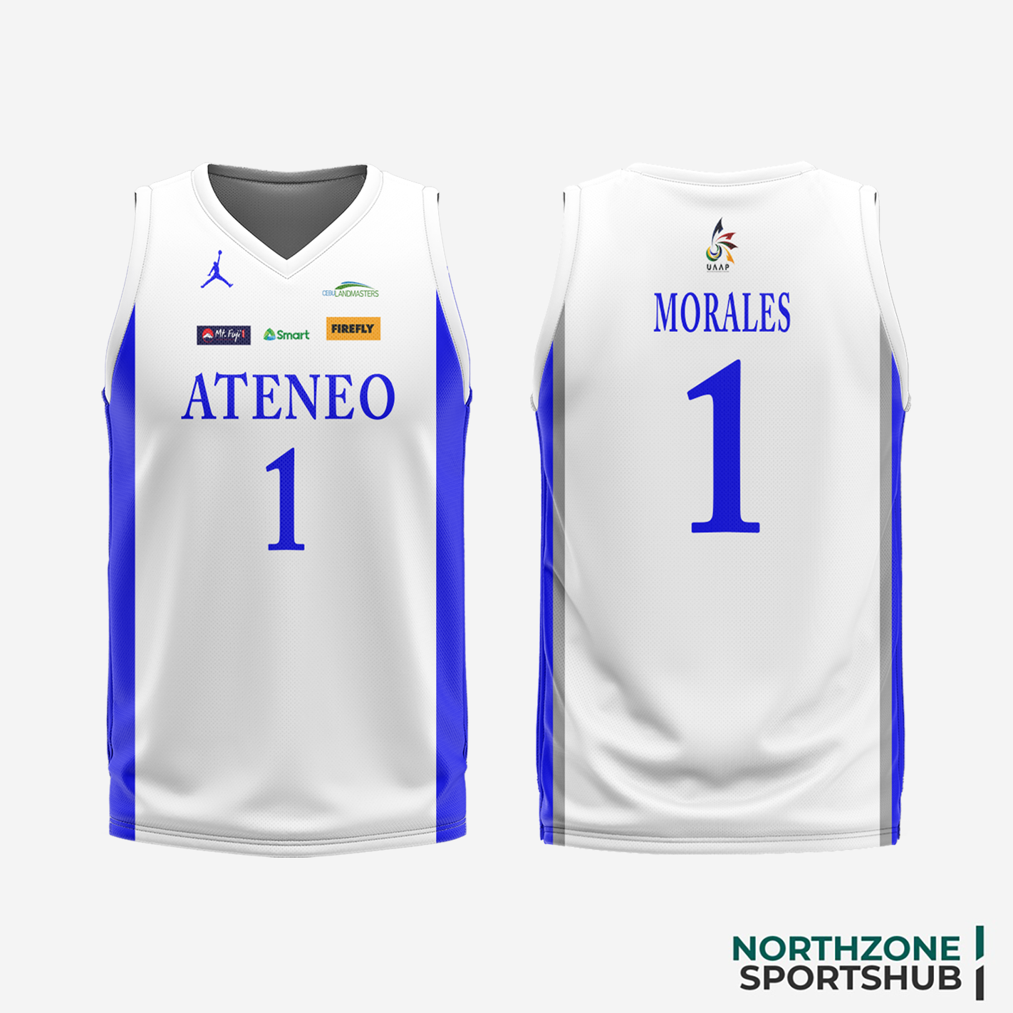 Navy Blue Eagles Basketball Jersey (Adult M)