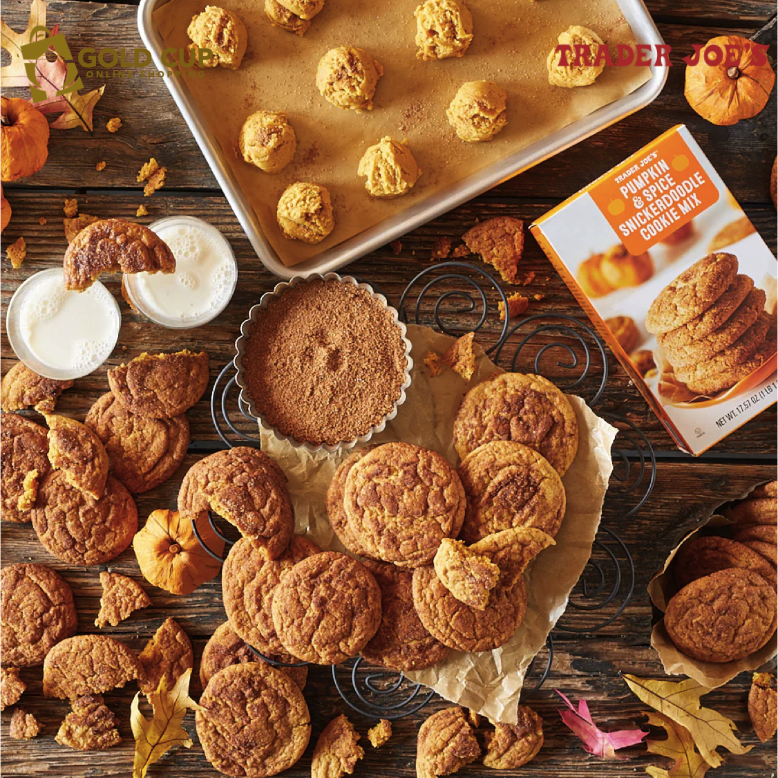 Trader Joe's Pumpkin Spice Snickerdoodle Cookie Mix 498g Lazada PH