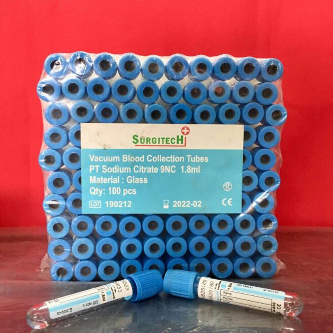 Vaccutainer blue top tubes 3ml /Surgitech brand Lazada PH