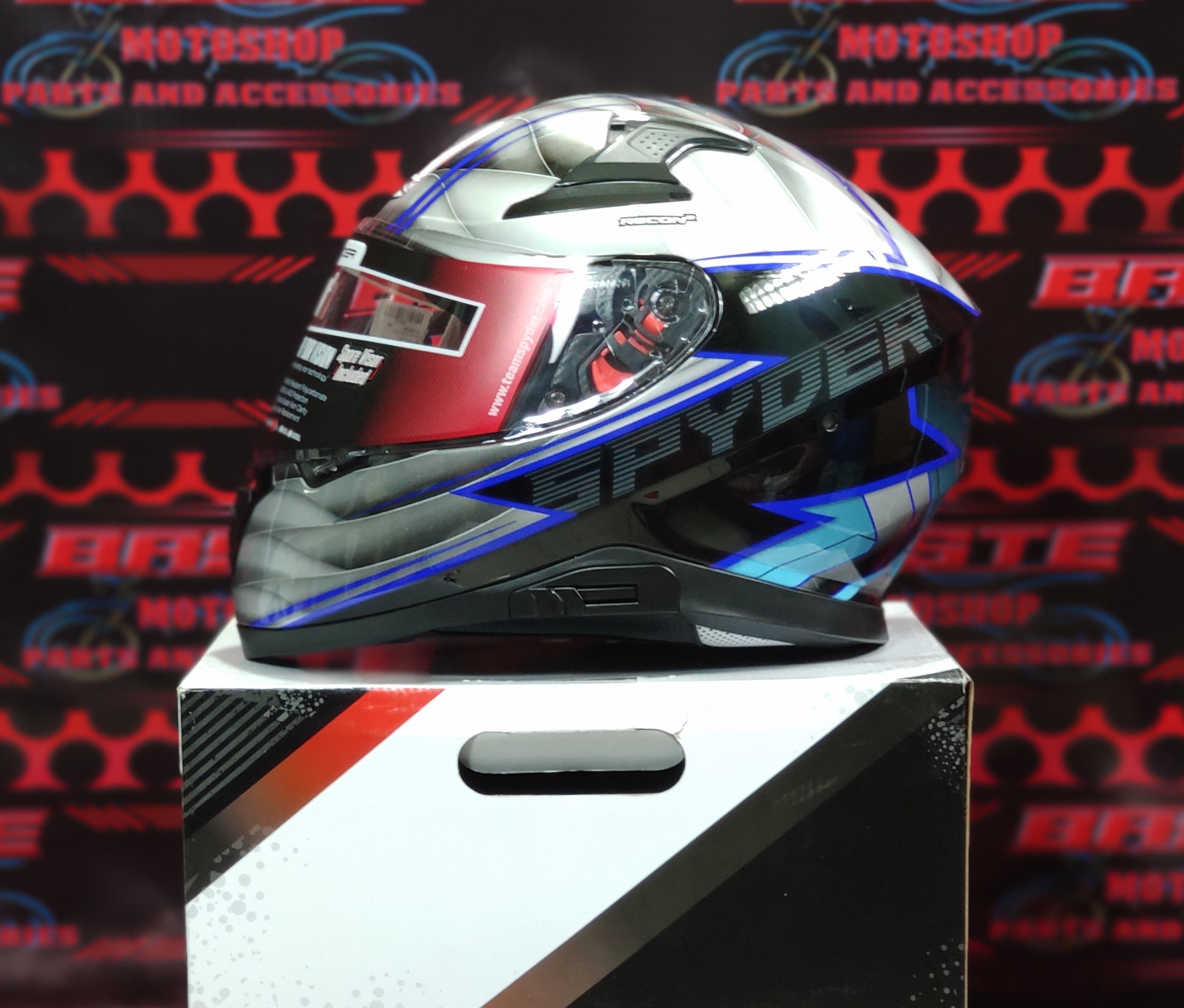 spyder recon 2 dual visor