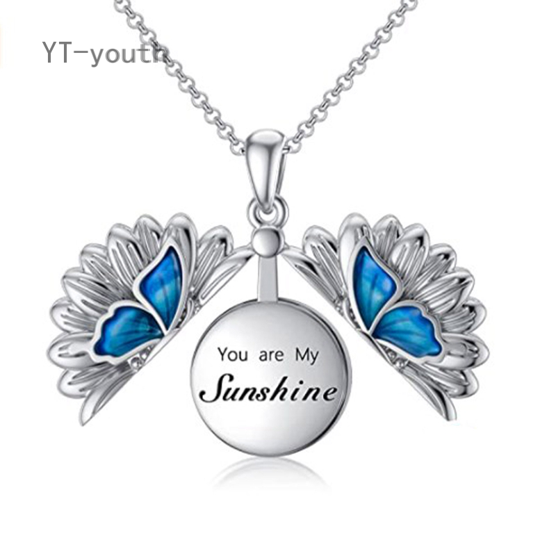 Butterfly on sale urn necklace