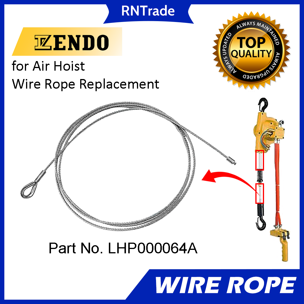 ENDO Air Hoist Parts Wire LHP000064A (for EHW120R), Made in Japan