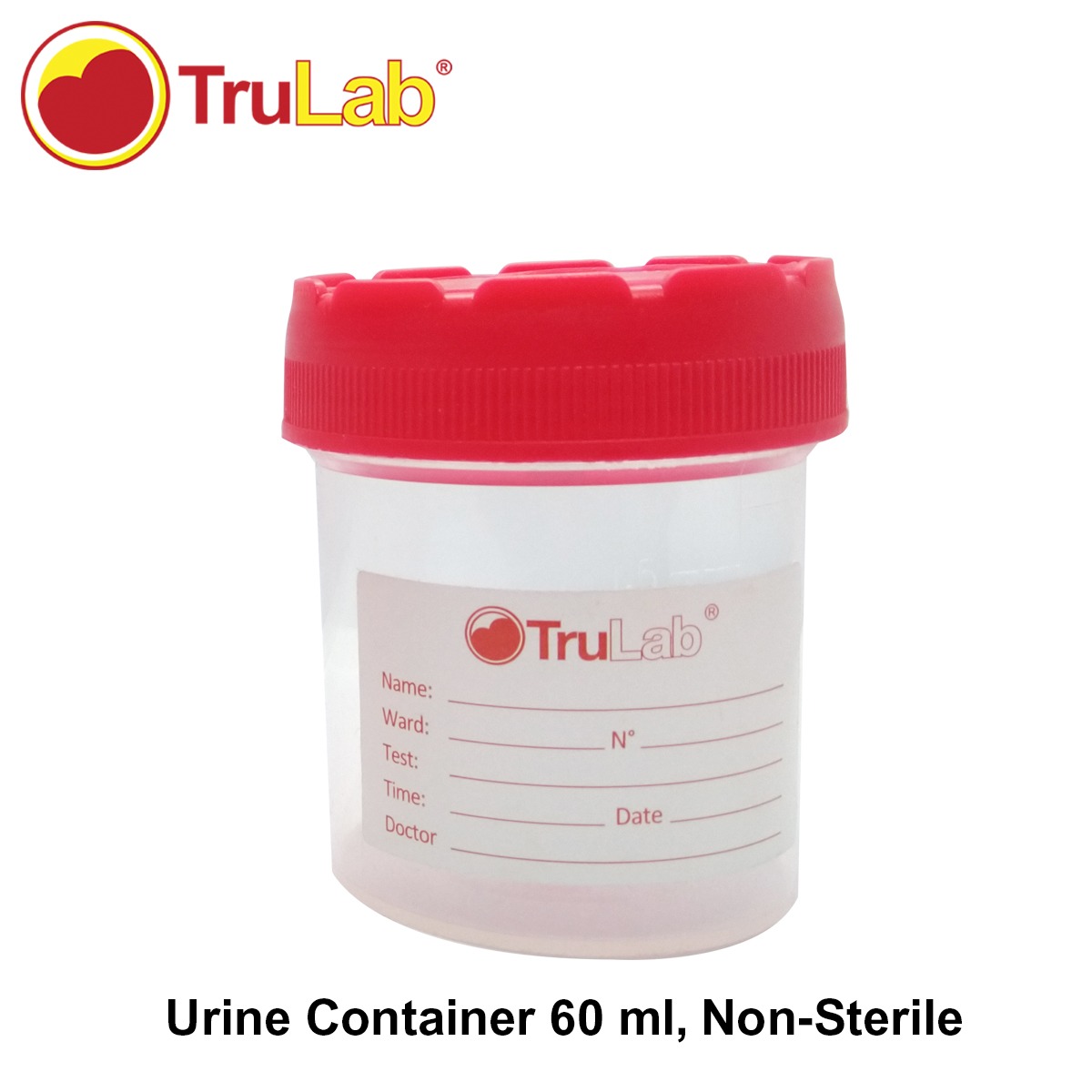 Urine Container, NonSterile, 60 ml, 100 pcs. Lazada PH