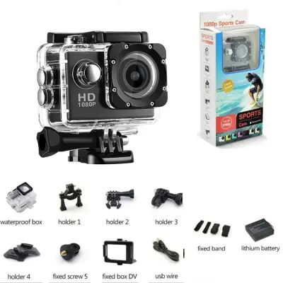 AJY's "Ultimate Sports Action Cam, A7 Camera Under Water Waterproof Extreme Go Pro, 1080P Full HD Outdoor Sport Action Mini Camera A9"