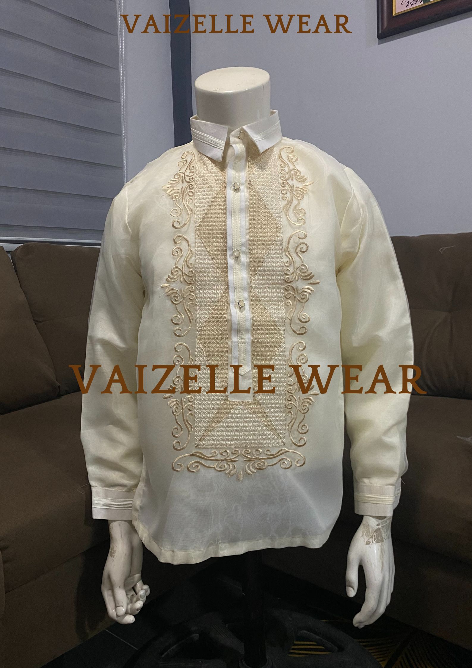 Barong tagalog for men (makapal & embossed ang burda) Lazada PH