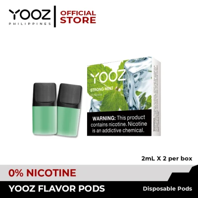 Yooz 0% Flavor Pods 2mLx2