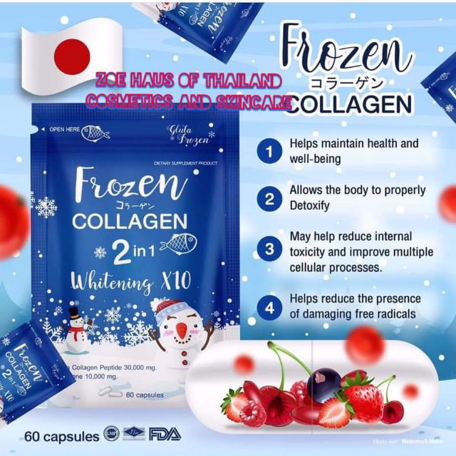 Frozen collagen