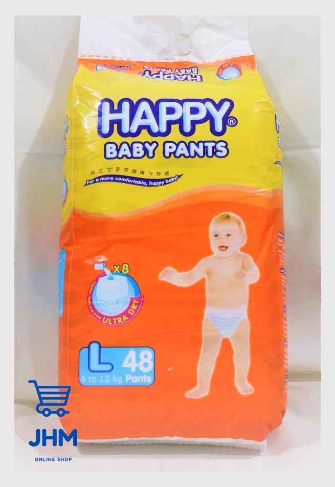 HAPPY BABY PANTS [Large] 48 PCS Lazada PH