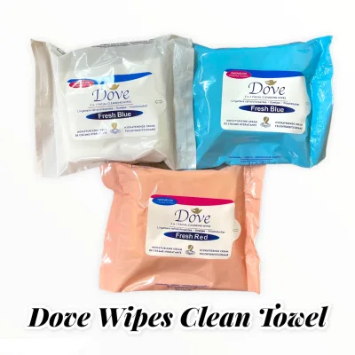 Dove wipes clean towel
