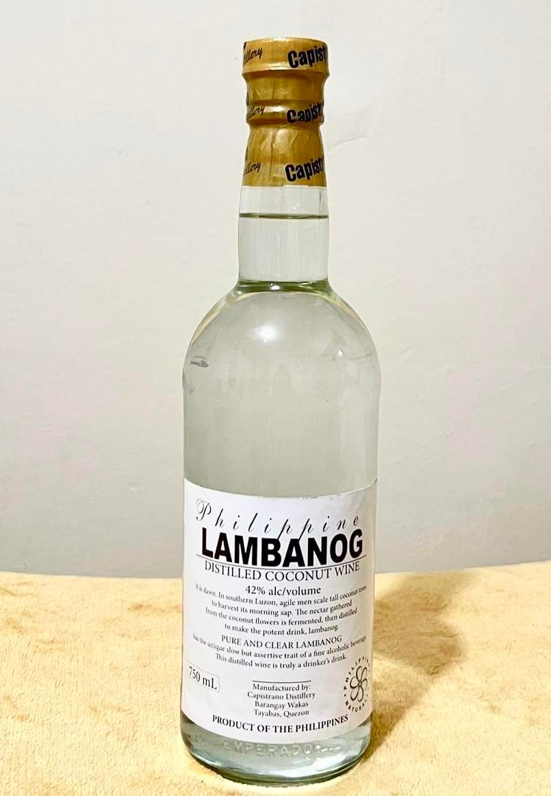 Capistrano Distillery Lambanog - 750 ml (Plain / Non-Flavored) | Lazada PH