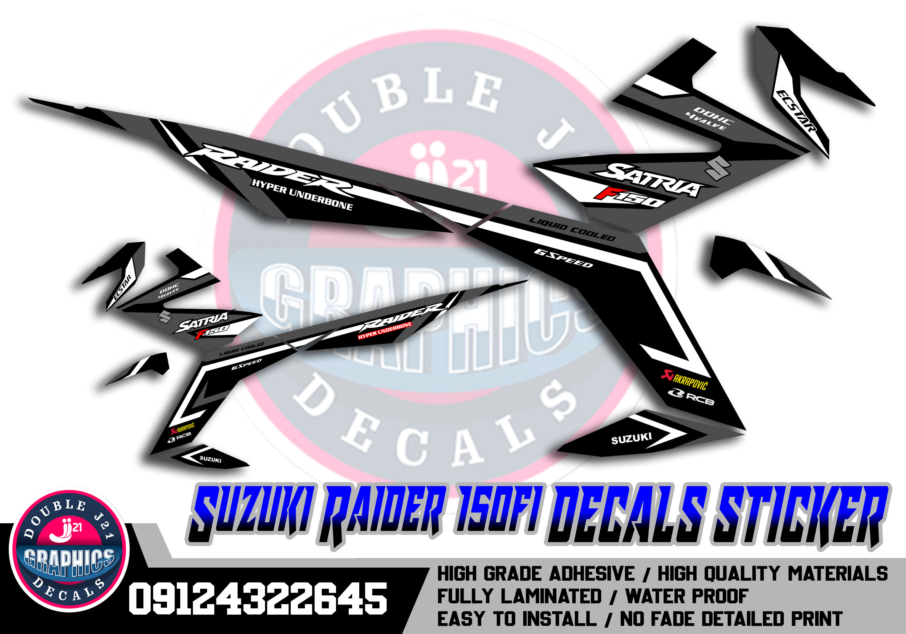 Raider 150 fi Decals Sticker Lazada PH