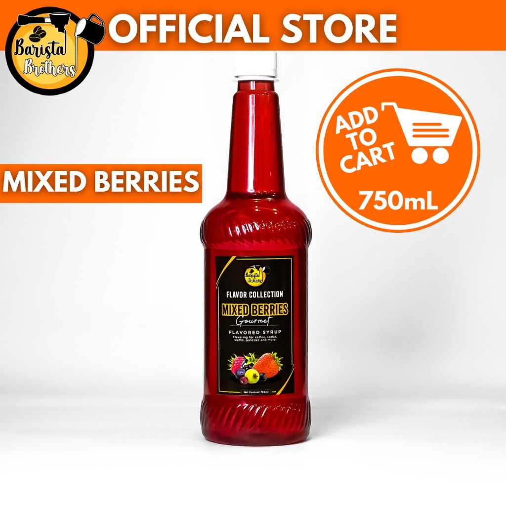 Barista Brothers Flavored Syrups for Coffee Shop Milk Tea and Shakes