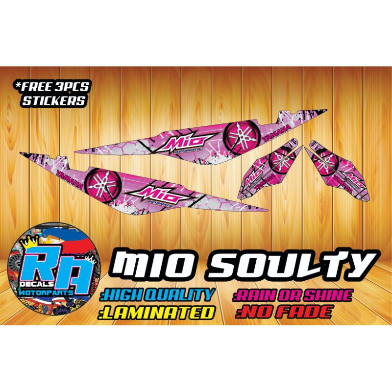 Mio Soulty Yamaha Decals Lazada PH