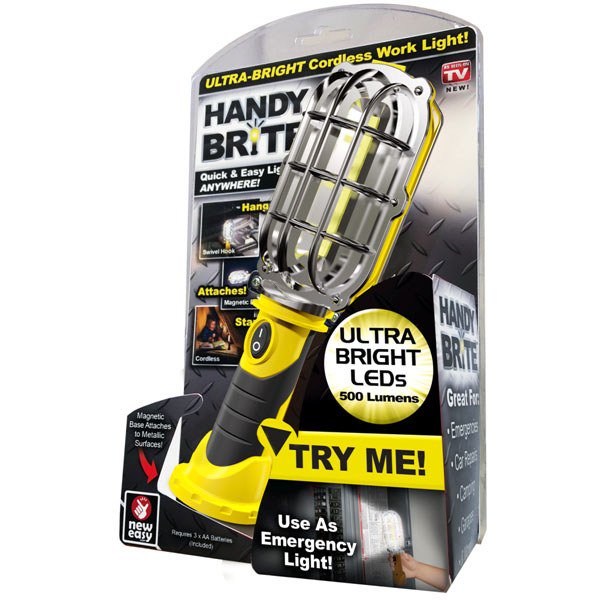 HANDY BRITE UltraBright LED Cordless Rechargeable Work, 42 OFF