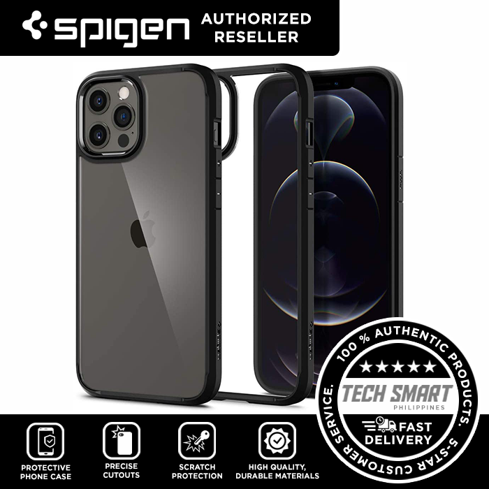Spigen ultra hybrid case for iphone 14/13/12, 14/13/12 pro, 14 plus, 14/13/12 pro max, 13/12 mini