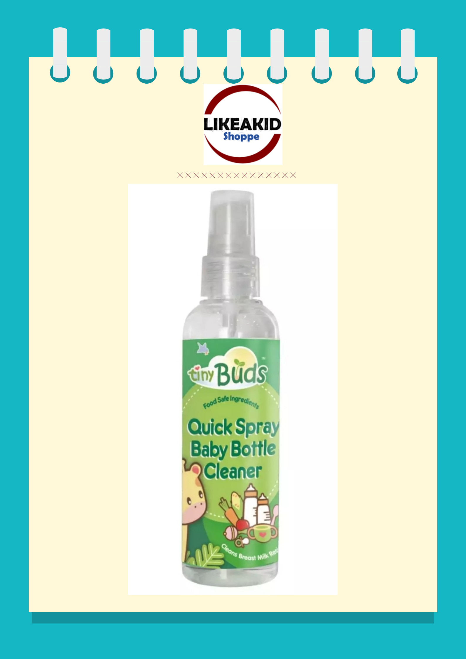 Quick Spray Baby Bottle Cleaner 200ml – Tiny Buds Baby Naturals