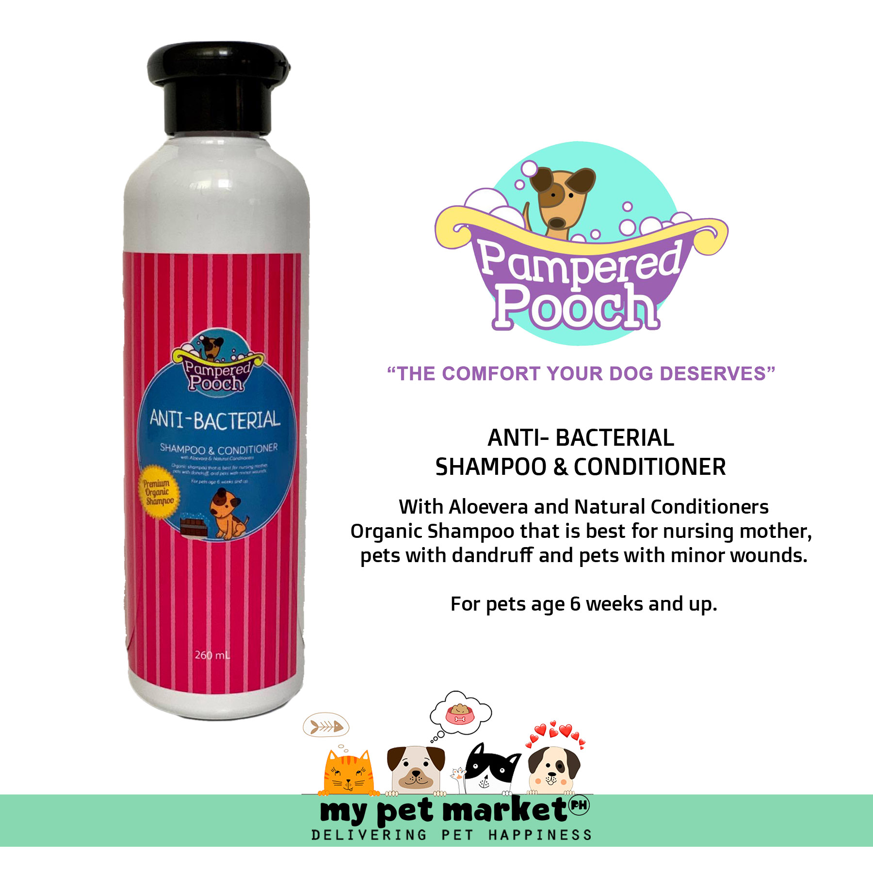 pampered pooch shampoo
