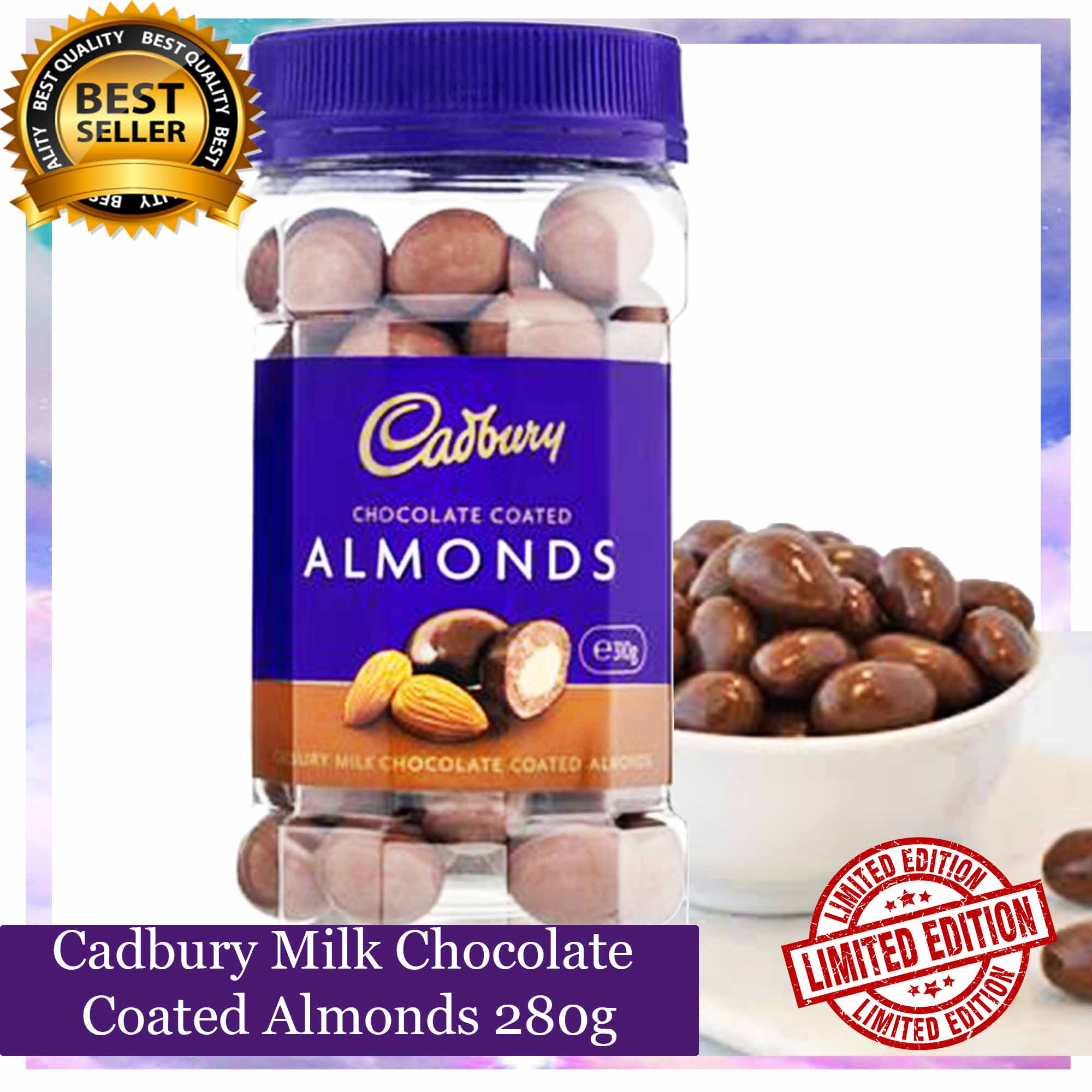 Cadbury Milk Chocolate Coated Almonds 280g Lazada PH